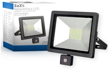 Naświetlacz LED 30W czujnik ruchu PIR halogen 4K