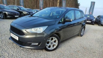 Ford C-MAX II Grand C-MAX Facelifting 1.0 EcoBoost 125KM 2017 Ford Grand C-MAX 1.0i 125kM Klima Asystent Temp.Grzane Kierownica Navi GOT, zdjęcie 10