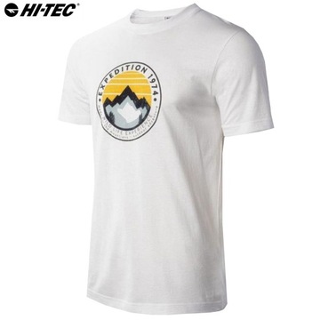 Koszulka Męska HI-TEC ZERGO T-Shirt Podkoszulek Sportowa na co dzień L