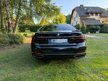 BMW Seria 7 G11-G12 Sedan Facelifting 3.0 740d 340KM 2022 BMW 740 Luxury+Exclusive Najbogatsza wersja FV23%, zdjęcie 9