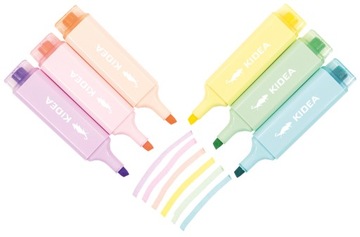 ПАСТЕВЫЕ МАРКЕРЫ KIDEA HIGHLIGHTS 6 ЦВЕТОВ