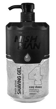 NishMan Shaving Gel 4 Easy Shave 1000 ml
