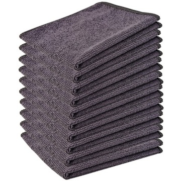 ZESTAW ŚCIERECZEK Z MIKROFIBRY DO SAMOCHODU 10szt.