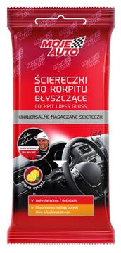 CHUSTECZKI NASĄCZONE ŚCIERECZKI DO KOKPITU 24 szt.