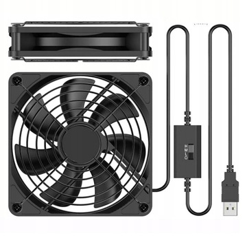 WENTYLATOR DO OBUDOWY SILENT FAN COOLING 14CM USB