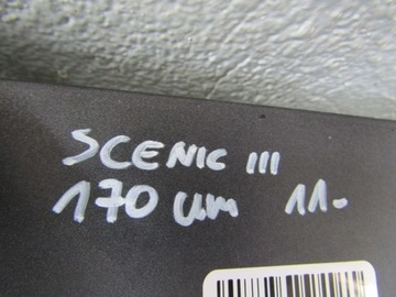 GRAND SCENIC III 11R VÍKO KUFRU KUFRU ZADNÍ TEB66 SKLO (OKNO) KRYT
