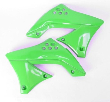 UFO OSŁONY CHŁODNICY KAWASAKI KXF 450 '09-'11 KOLOR ZIELONY