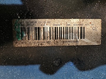 BMW 7 G11 G12 M PACKET NÁRAZNÍK PŘEDNÍ