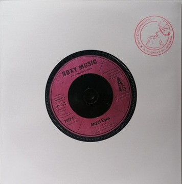 Angel Eyes Roxy Music SP POSP67 VG