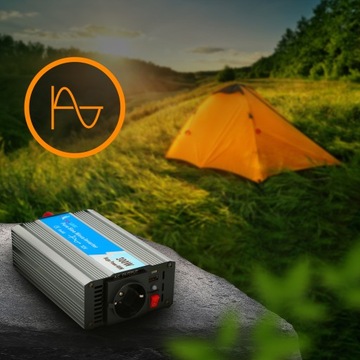 Преобразователь 12 В 230 В 600 Вт PURE SINUS DC/AC