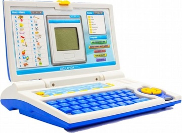 Обучающий ноутбук для детей, 20 компьютерных программ.