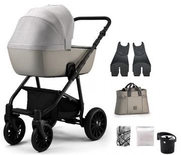 Wózek APUS GREY 2w1 DADA PARADISO ADAPTER