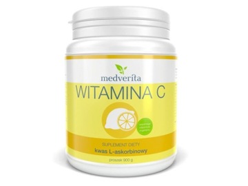 Medverita Witamina C kwas L- askorbinowy 900g
