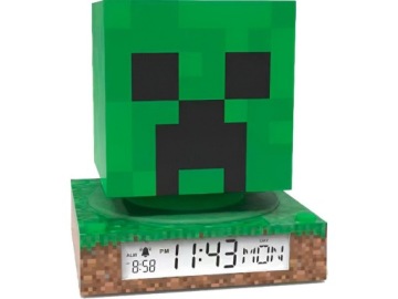 Лампа 3D з будильником Minecraft MIN3020 Kids Euroswan