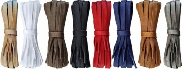 G14-03 БЕЛЫЕ ТУФЛИ НА ПЛОСКОЙ ВОЩЕНОЙ 5ММ 140см