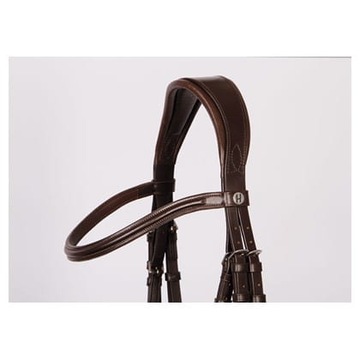 Анатомическая уздечка ГАРРИ RELEASE коричневая [R: Коб]