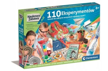 NAUKOWA ZABAWA 110 EKSPERYMENTÓW DOŚWIADCZENIA CLEMENTONI 50720