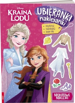 Kraina Lodu Ubieranki naklejanki