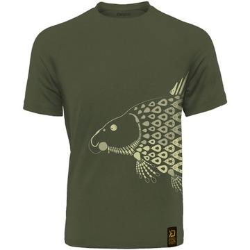 Koszulka Wędkarska T-Shirt Męska Delphin Tackle Karp r. M