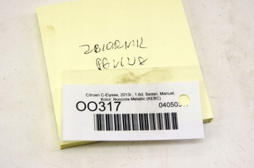 OO317 CITROEN C-ELYSEE II 1.6D NÁDRŽ PALIVA