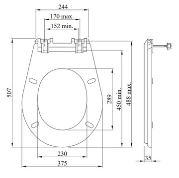ДЛИННОЕ БЕЛОЕ СИДЕНЬЕ ДЛЯ УНИТАЗА СТАРОГО ТИПА СТАРОГО ТИПА