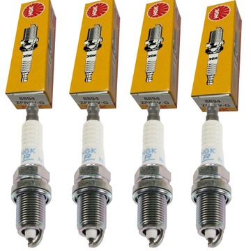 4x ŚWIECE ZAPŁONOWE ZFR6V-G NGK 8894 Opel CORSA D