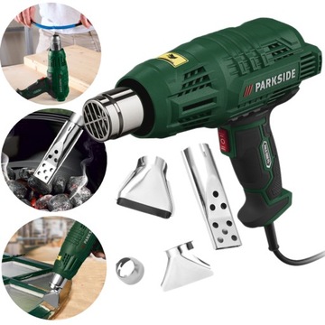 NOWY MODEL PARKSIDE Opalarka PHLG 2000W + AKCESORIA Palnik do grilla mocna