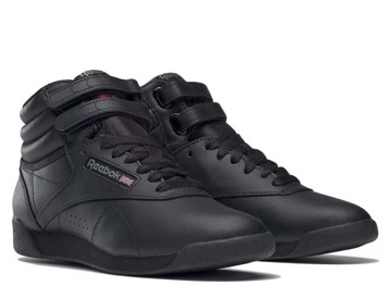 Buty damskie sneakersy wysokie Reebok Freestyle Hi Black 100000102 38.5