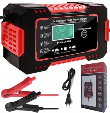 PROSTOWNIK ŁADOWARKA DO AKUMULATORA LCD 12V 6A