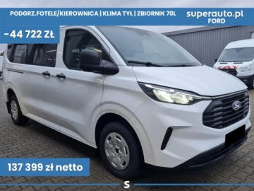 Ford Transit Custom II Van L2 2.0 EcoBlue  136KM 2025 Transit Custom Kombi 320 L2H1 M1 Trend A8 2.0 136KM