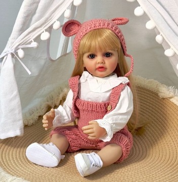 LALKA REBORN PRAWDZIWY BOBAS dziecko 48 cm