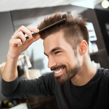 Grzebień do Strzyżenia Maszynką Cieniowania Męskiego Prowadnica do maszynki