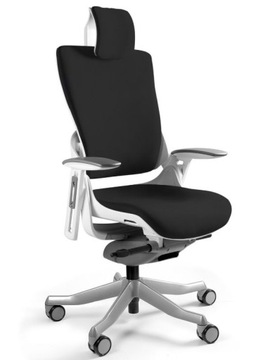 WAU2 fotel biurowy regulacje ergonomia BL418 Black