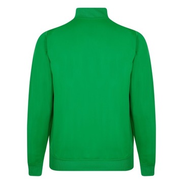 UMBRO zielona bluza 1/4zip poly sweat emerald green L