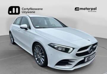 Mercedes Klasa A W177/V177 Hatchback 2.0 220d 190KM 2021 Mercedes-Benz Klasa A AMG Line 4-Matic 8G-DCT, Tempomat, GPS, Podgrzewane, zdjęcie 11