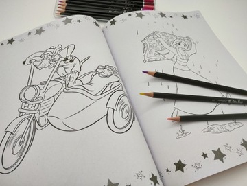 КНИГА-РАСКРАСКА MEGA COLOR Наклейки с машинками Disney PIXAR