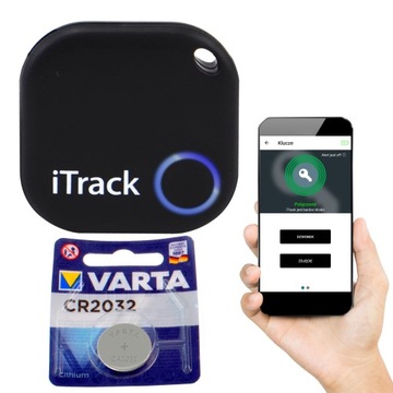 iTrack1 Lokalizator Bluetooth 5.0 Brelok Kluczy Portfela Alarm na PREZENT