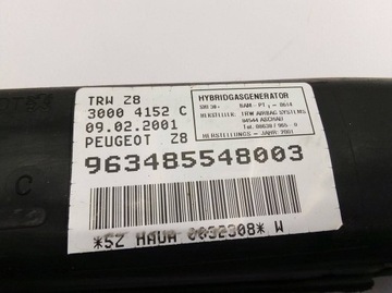 PEUGEOT 607 2001 2230CM3 963485548003 ZÁVĚS AIRBAG LEVÝ STRANA