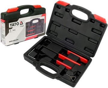 КОМПЛЕКТ YATO ДЛЯ ОБСЛУЖИВАНИЯ НАТЯЖНЫХ РОЛИКОВ VAG 6 шт.