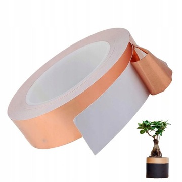 TAŚMA FOLIA MIEDZIANA EMI EKRANUJĄCA 30m*30mm DIY