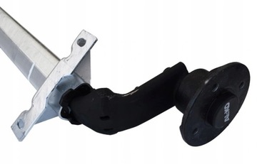 Нетормозная ось 750кг AL-KO A-1180mm C-1560mm 4x100 неизвестные прицепы