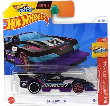 HOT WHEELS GT-SCORCHER ReSoRaK МОДЕЛЬ АВТОМОБИЛЯ ПОГОНИМ NETFLIX