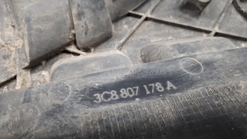 3C8807178A VÝZTUHA DRŽÁKY NÁRAZNÍKU PRAVÝ PŘEDNÍ VW PASSAT CC R-LINE