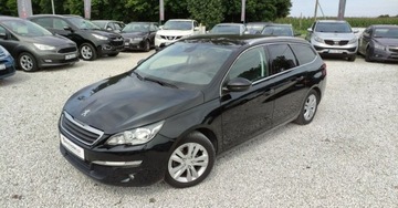 Peugeot 308 II SW 1.2 PureTech 110KM 2014 Peugeot 308 1.2i 110 kM Klima Nawigacja Temp LED Bluetooth Serwis GWARANCJA, zdjęcie 8