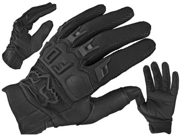 Перчатки FOX DIRTPAW BLACK/BLACK черные БЕСПЛАТНО