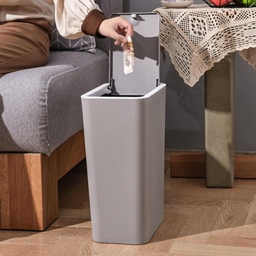 Контейнер для мусора офисный БЕЛЫЙ 1 шт.