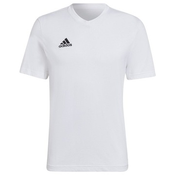 T-shirt męski Koszulka adidas ENTRADA 22 Tee HC0452 biały XXL