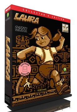 Laura - Atari XL/XE wer. kolekcjonerska, Kartridż