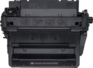 Тонер для HP CE255X 55X P3011 P3015 M521 M525 Черный