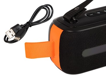 ПОРТАТИВНЫЙ ДИНАМИК BLUETOOTH FM-РАДИО USB БЕСПРОВОДНОЙ КАРАОКЕ RGB МИКРОФОН